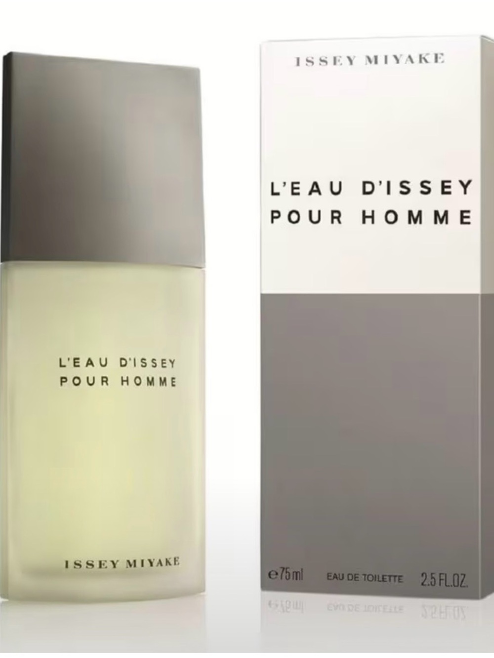 Brand new and sealed Issey Miyake L'Eau d'Issey Pour Homme - Cream & Silver Box